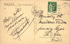 CPA Paris en flanant la Bourse 