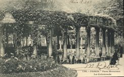 CPA Paris Parc Monceau la Colonnade 