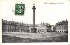 CPA Paris la Colonne Vendome 
