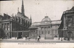 CPA Paris le Palais de Justice et la Ste Chapelle 