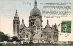 CPA Paris Montmartre Basilique du Sacre Coeur de Montmartre 