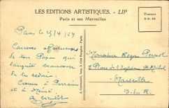 CPA Paris vue d'ensemble de la Madeleine 