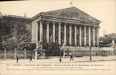CPA Paris Chambre des Deputes Ancien palais de la Duchesse de Bourbon 