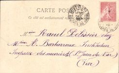 CPA Paris Monument de la Republique Lion