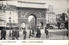CPA Collection petit Journal Paris le Porte Saint Martin 