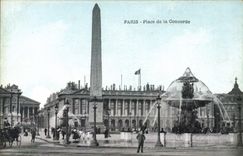 CPA Paris place de la Concorde 