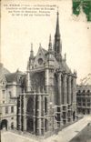 CPA Paris 1er arrt la Sainte Chapelle construite en 1245 sur l'ordre de St Louis par Pierre de Monte