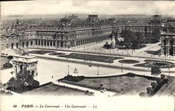 CPA Paris Le Carrousel 