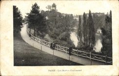 CPA Paris Les Buttes Chaumont 