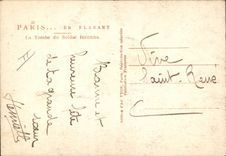 CPA Paris en Flanant La Tombe du Soldat Inconnu 