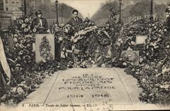 CPA Paris Tombe du Soldat Inconnu 