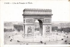 CPA Paris L'Arc de Triomphe de L'Etoile 