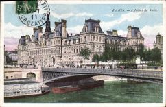 CPA Paris L'Hotel de Ville 