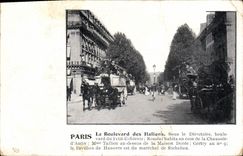 CPA Paris Le Boulevard des Italiens Sous le Directoire boulevard du Petit Coblentz 