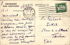 CPA Chambre des Deputes Salle des Seances 