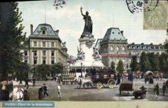 CPA Paris Place de la Republique 