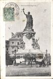 CPA Paris Statue de la Republique 