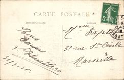 CPA Paris Le Lion de Belfort Copie en bronze de la statue elevee par Bartholdi a Belfort 