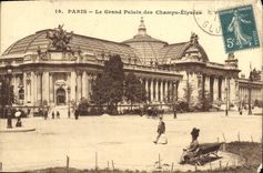 CPA Paris Le Grand Palais des Champs Elysees 