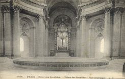 CPA Paris Hotel des Invalides Dome des Invalides Vue interieure 