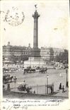 CPA Paris la Bastille Colonne de Juillet 