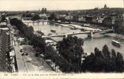 CPA Paris Vue sur la Seine prise du Pavillon de Flore 