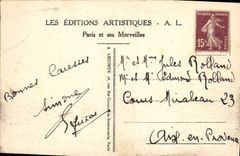 CPA Paris Place de la Bastille 