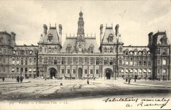 CPA Paris L'Hotel de Ville 