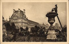 CPA Paris Pittoresque Le Pavillon de Marsan au Jardin des Tuileries 