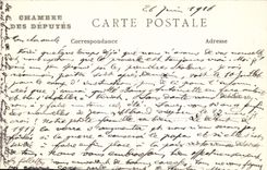 CPA Chambre des Deputes Vue interieure de la Cour d'honneur 