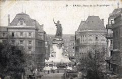 CPA Paris Place de la Republique 