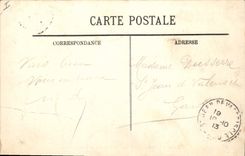 CPA Paris L'Avenue des Champs Elysees et les Chevaux de Marly 