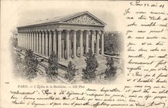 CPA Paris l'Eglise de la Madeleine 