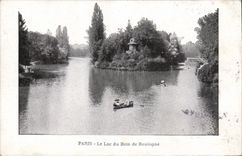 CPA Paris Le Lac du Bois de Boulogne 