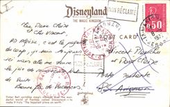 CPA Disneyland The magic Kingdom 