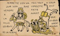 CPA A la Ville Les Ouefs de la Frme 