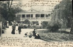 CPA Paris Un coin des Champs Elysees 