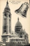 CPA Paris Montmartre Basilique du Sacre Coeur et la Savoyarde Cloche