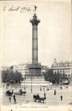 CPA Paris Colonne de Juillet 