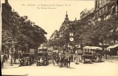 CPA Paris Le Boulevard des Itallens 