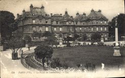 CPA Paris Le Palais du Luxembourg 