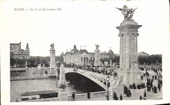 CPA Paris Le Port Alexandre III 
