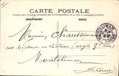 CPA Paris Le Bois de Boulogne en hiver Une Allee sous la Neige 