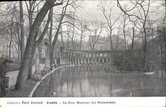 CPA Paris Le Parc Monceau La Naumachie 