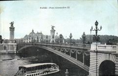 CPA Paris Pont Alexandre III 