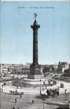 CPA Paris La Place de la Bastille 