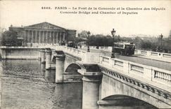 CPA Paris Le Pont de la Concorde et la Chambre des Deputes 