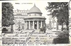 CPA Paris Le Parc Monceau 
