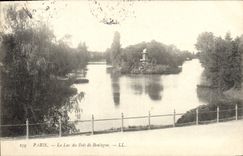 CPA Paris Le Lac du Bois de Boulogne 
