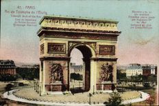 CPA Paris Arc de Triomphe de l'Etoile 